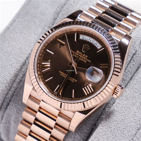 rolex day date rose gold rl888 automatic|Rolex Day-Date price.